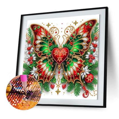 Butterfly Blossom - Special Shaped Drill Diamond Painting 30*30CM