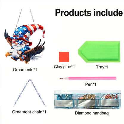 Goblins 2D Flat DIY Acrylic Diamond Painting Kits Window Hanging for Home Decor