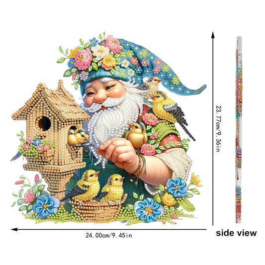 Acrylic 2D Flat Goblins and Birds DIY Table Top Diamond Painting Ornament Kits