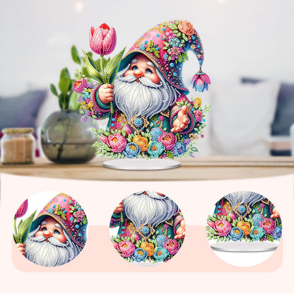 Acrylic 2D Flat Goblins and Flowers DIY Table Top Diamond Painting Ornament Kits