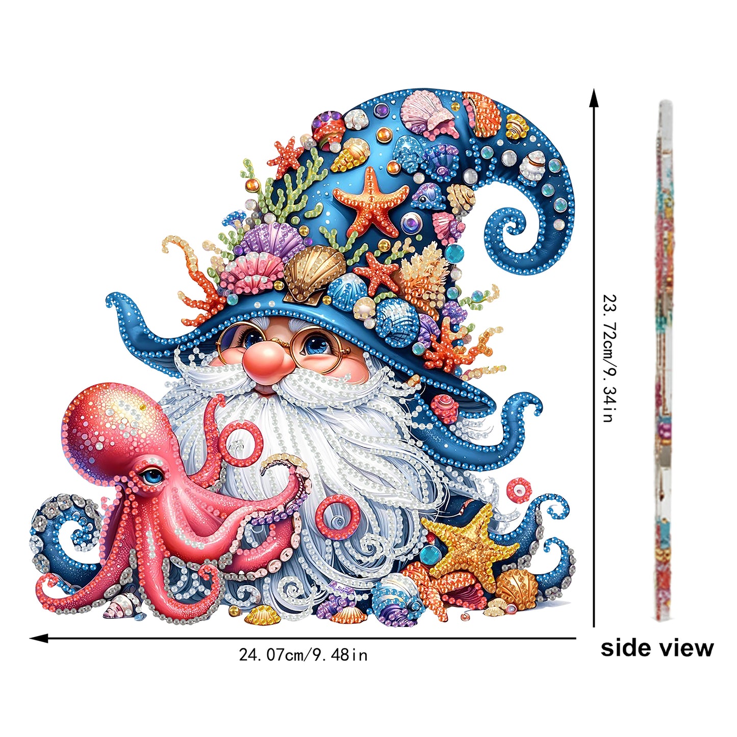 Acrylic 2D Flat Ocean Goblin DIY Diamond Painting Tabletop Ornaments Kits