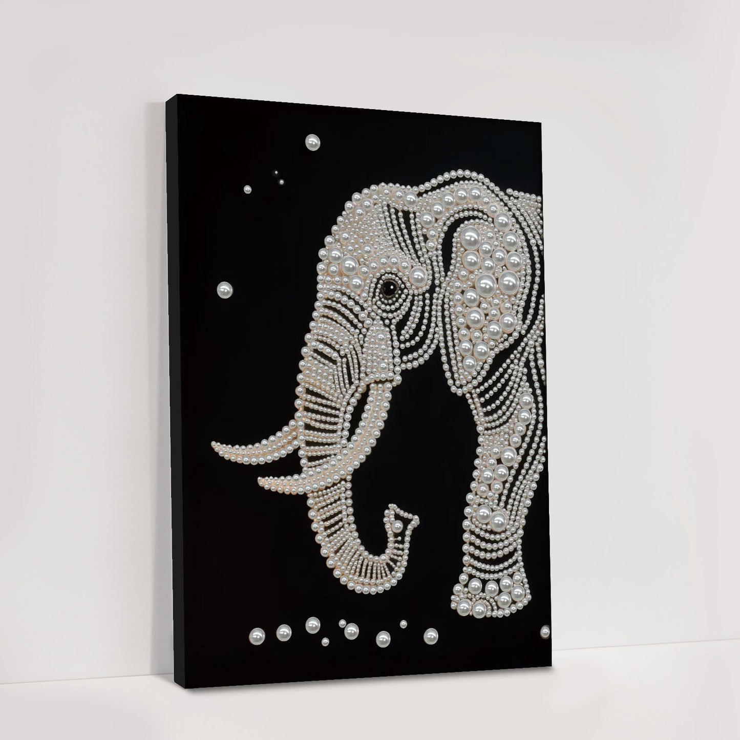 Elephants - DIY Pearl Gem Art Diamond Painting Kits With Framefor Home Decor -30x40cm