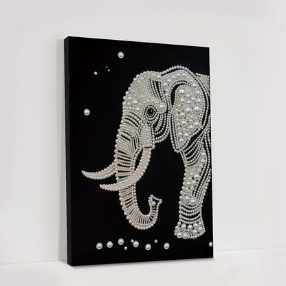 Elephants - DIY Pearl Gem Art Diamond Painting Kits With Framefor Home Decor -30x40cm