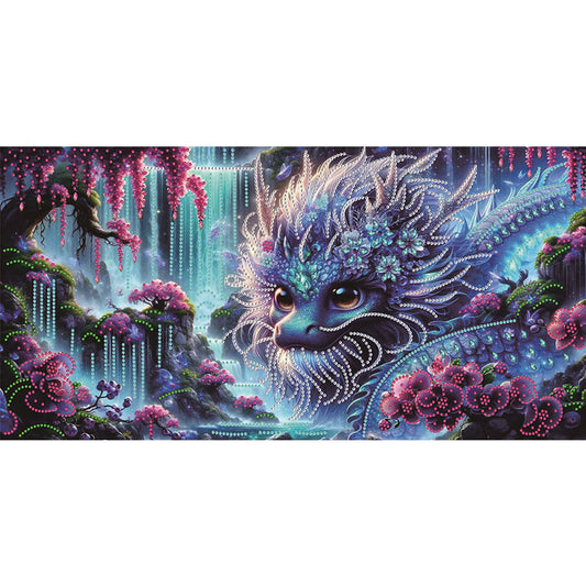 Dream Dragon - Special Shaped Drill Diamond Painting 60*30CM