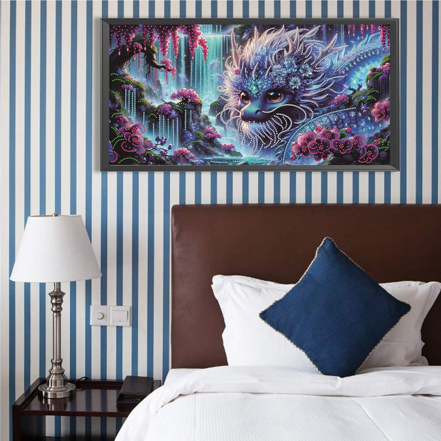 Dream Dragon - Special Shaped Drill Diamond Painting 60*30CM