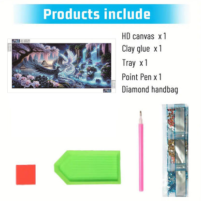 Dream Bird - Special Shaped Drill Diamond Painting 60*30CM