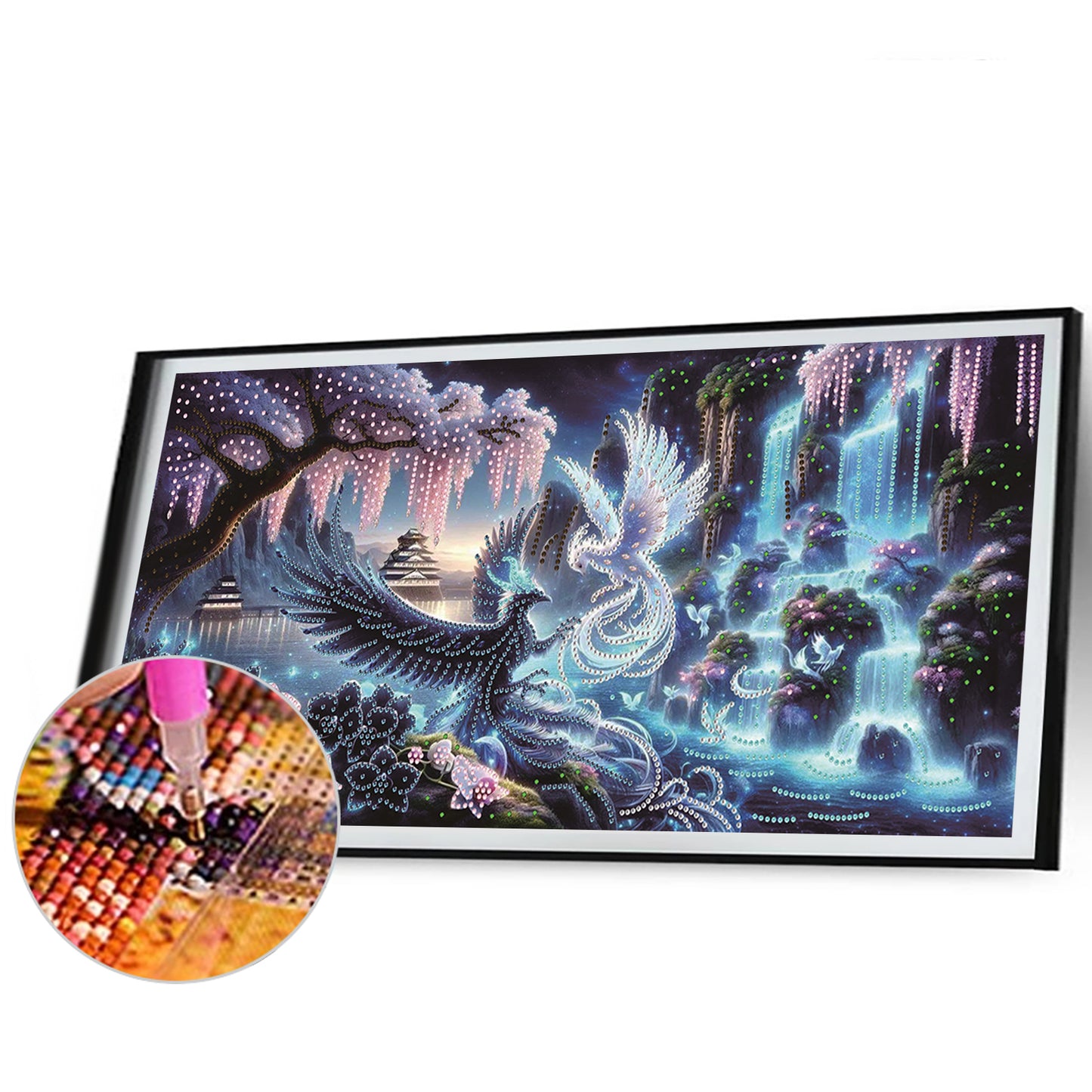 Dream Bird - Special Shaped Drill Diamond Painting 60*30CM