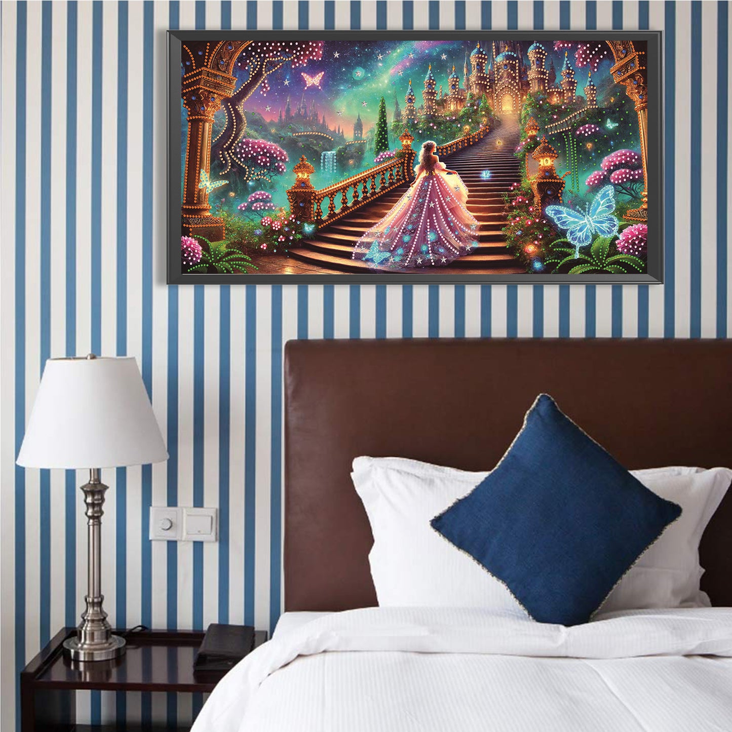 Dream Castle - Special Shaped Drill Diamond Painting 60*30CM