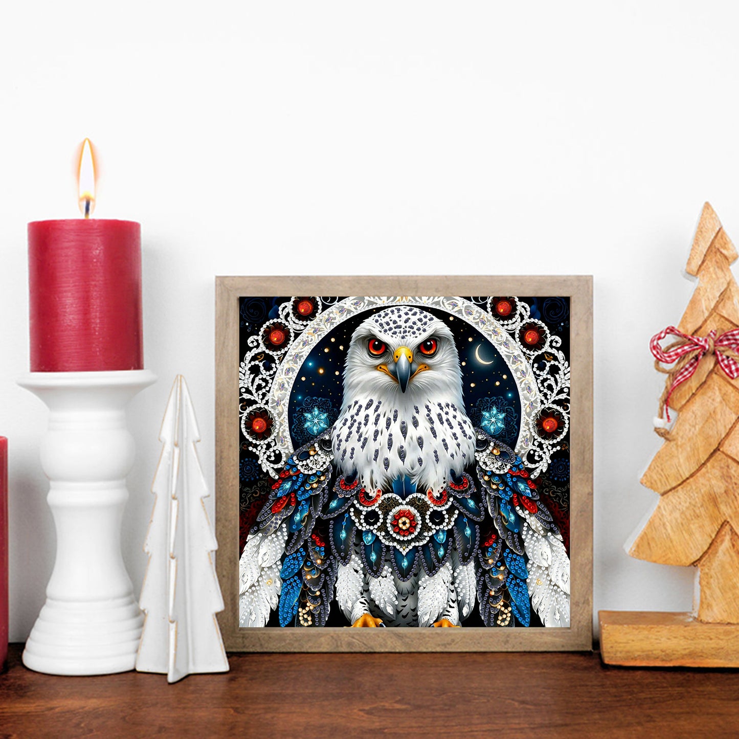 Eagle - Special Shaped Drill Diamond Painting 30*30CM