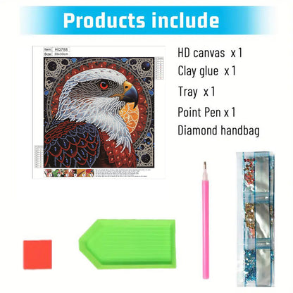 Eagle - Special Shaped Drill Diamond Painting 30*30CM