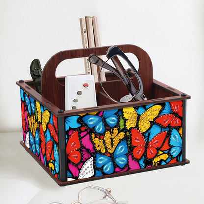 DIY Butterfly Wooden Diamond Painting Handheld Storage Box Kit Tabletop Decor