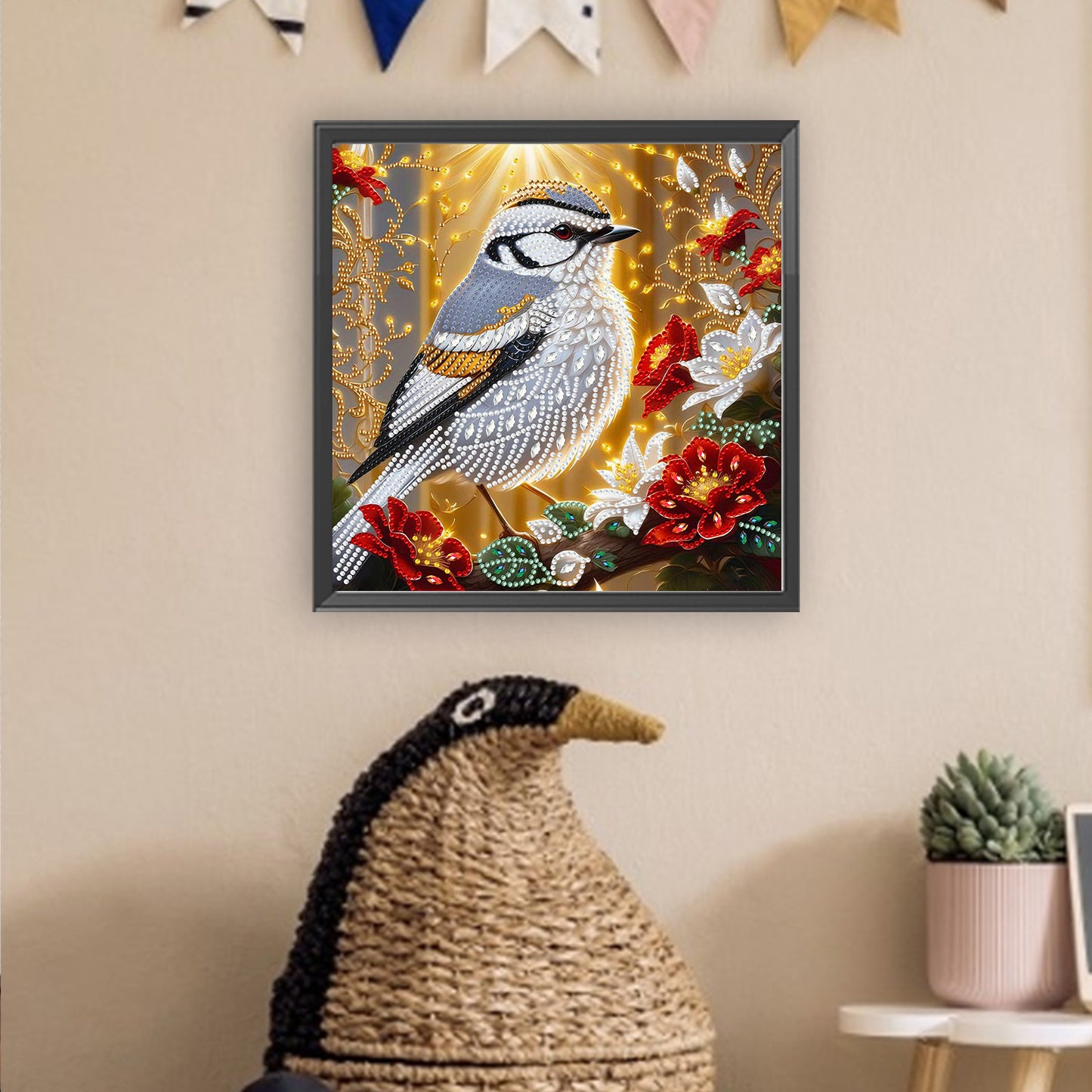 Birds - Special Shaped Drill Diamond Painting 30*30CM