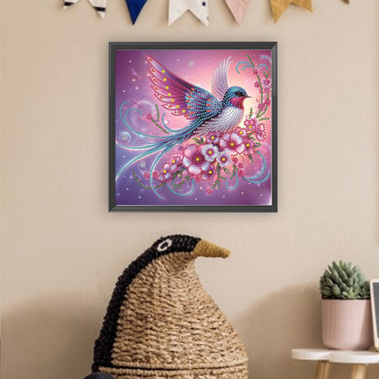 Bluebird - Special Shaped Drill Diamond Painting 30*30CM