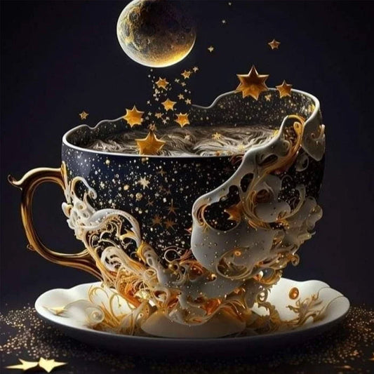 Cup - Full Round Drill Diamond Painting 40*40CM