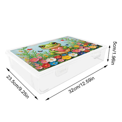 5D DIY Love Frog Pattern Diamond Painting Kit Storage Boxr for Adults Beginners
