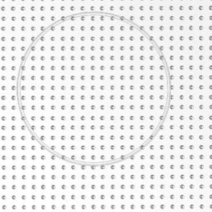 3Pcs 5mm Fuse Beads Boards High Temperature Resistance Large Clear Pegboards Kits Easy To Clean(3 Types)