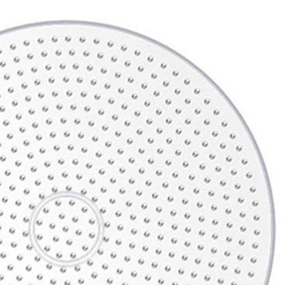 3Pcs 5mm Fuse Beads Boards High Temperature Resistance Large Clear Pegboards Kits Easy To Clean(Round)