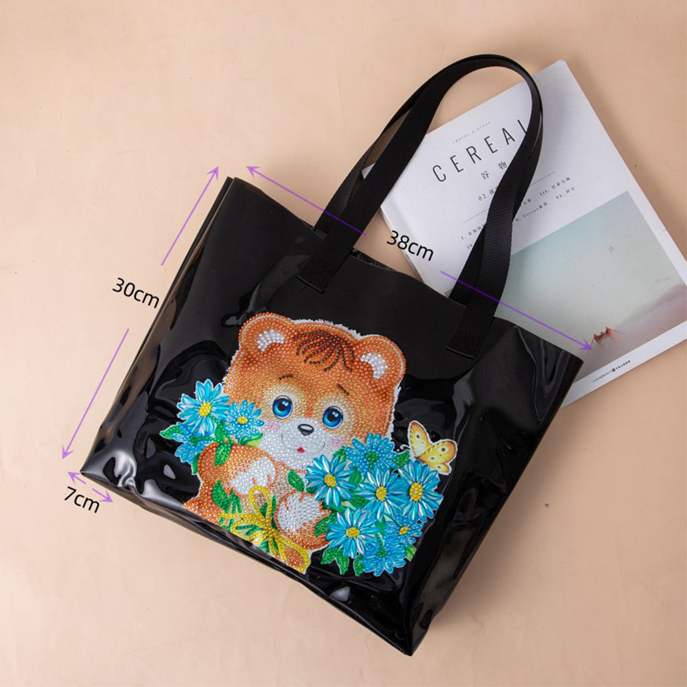 DIY Diamond Painting Handbag Aesthetic Tote Bag for Woman Art Storage Bags