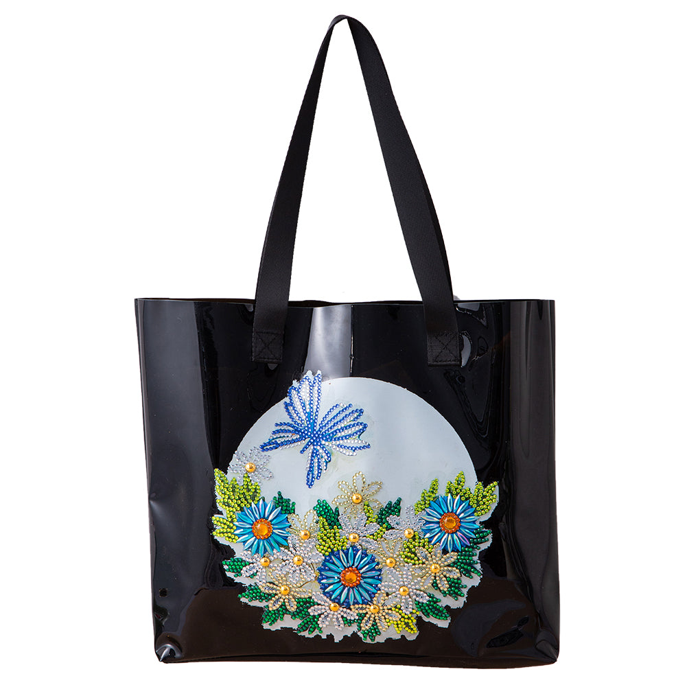 DIY Diamond Painting Handbag Aesthetic Tote Bag for Woman Art Storage Bags