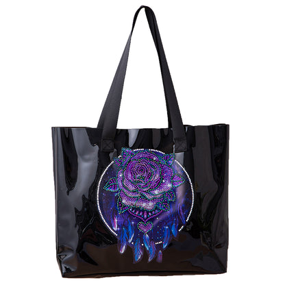 DIY Diamond Painting Handbag Aesthetic Tote Bag for Woman Art Storage Bags