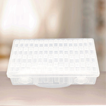 32/48/64 Slots Beads Storage Case Acrylic Storage Containers for Embroidery Tool