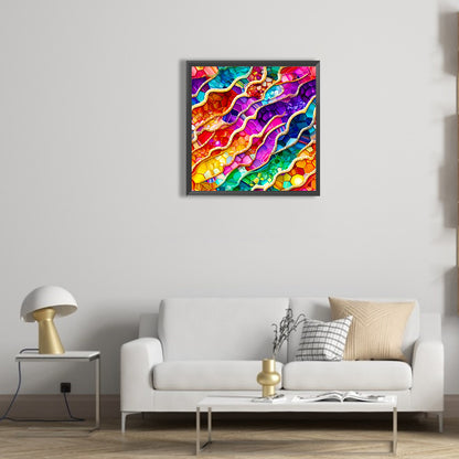 Glass Lake Water - Full Round Drill Diamond Painting 30*30CM
