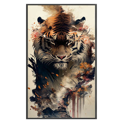 Tiger - 11CT Stamped Cross Stitch 50*87CM