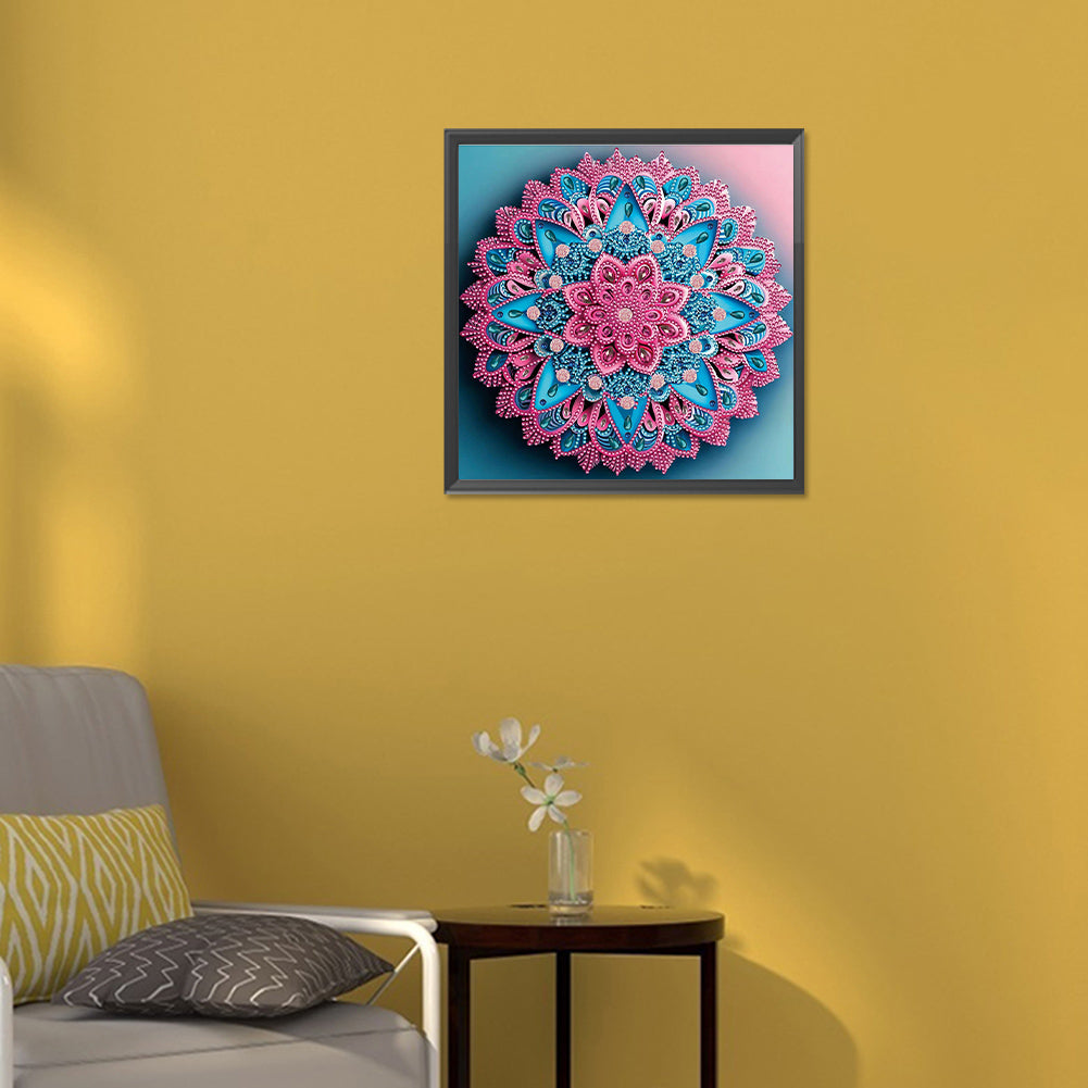 Mandala - Special Shaped Drill Diamond Painting 30*30CM