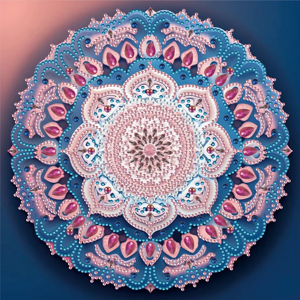 Mandala - Special Shaped Drill Diamond Painting 30*30CM