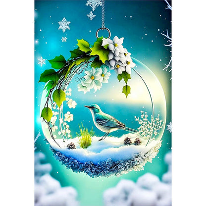 Morning Bird - Full Round Drill Diamond Painting 40*60CM