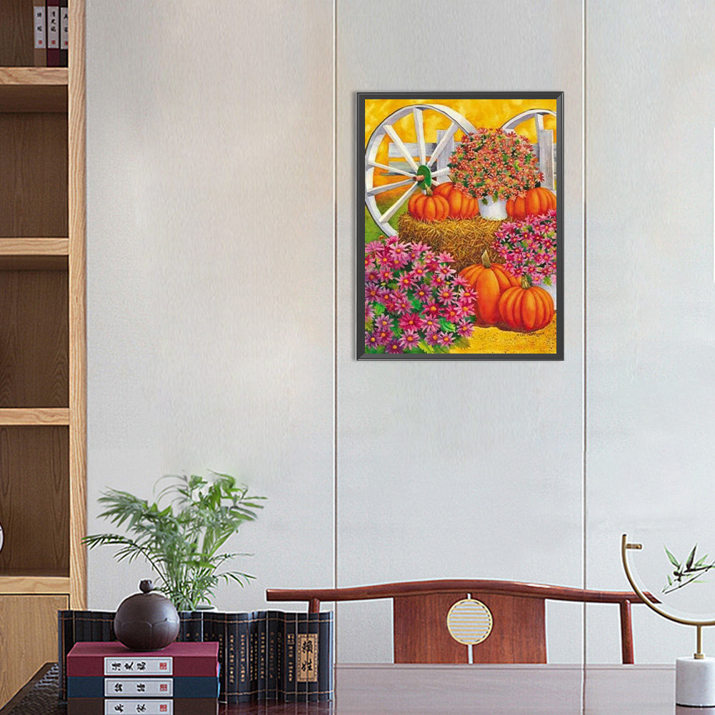 Thanksgiving Harvest - Full Round Drill Diamond Painting 30*40CM