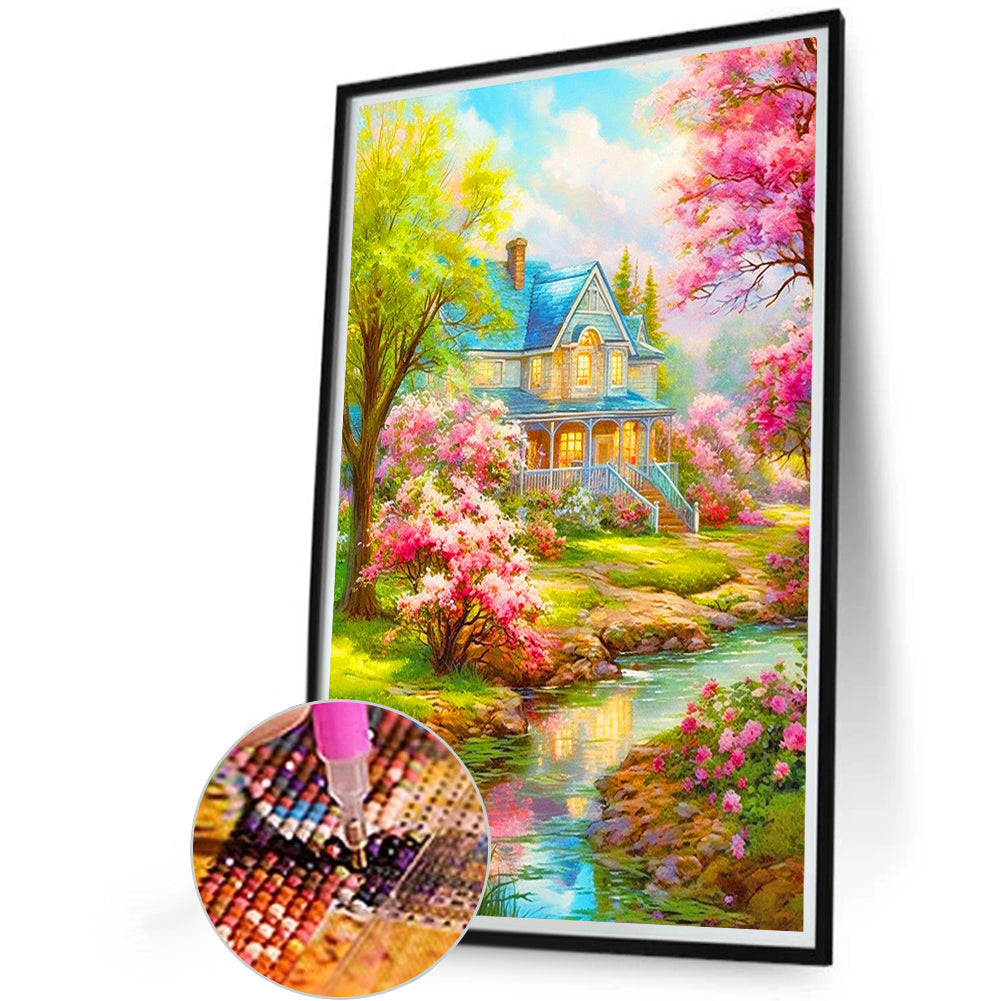 Beautiful Xanadu - Full Round Drill Diamond Painting 40*60CM