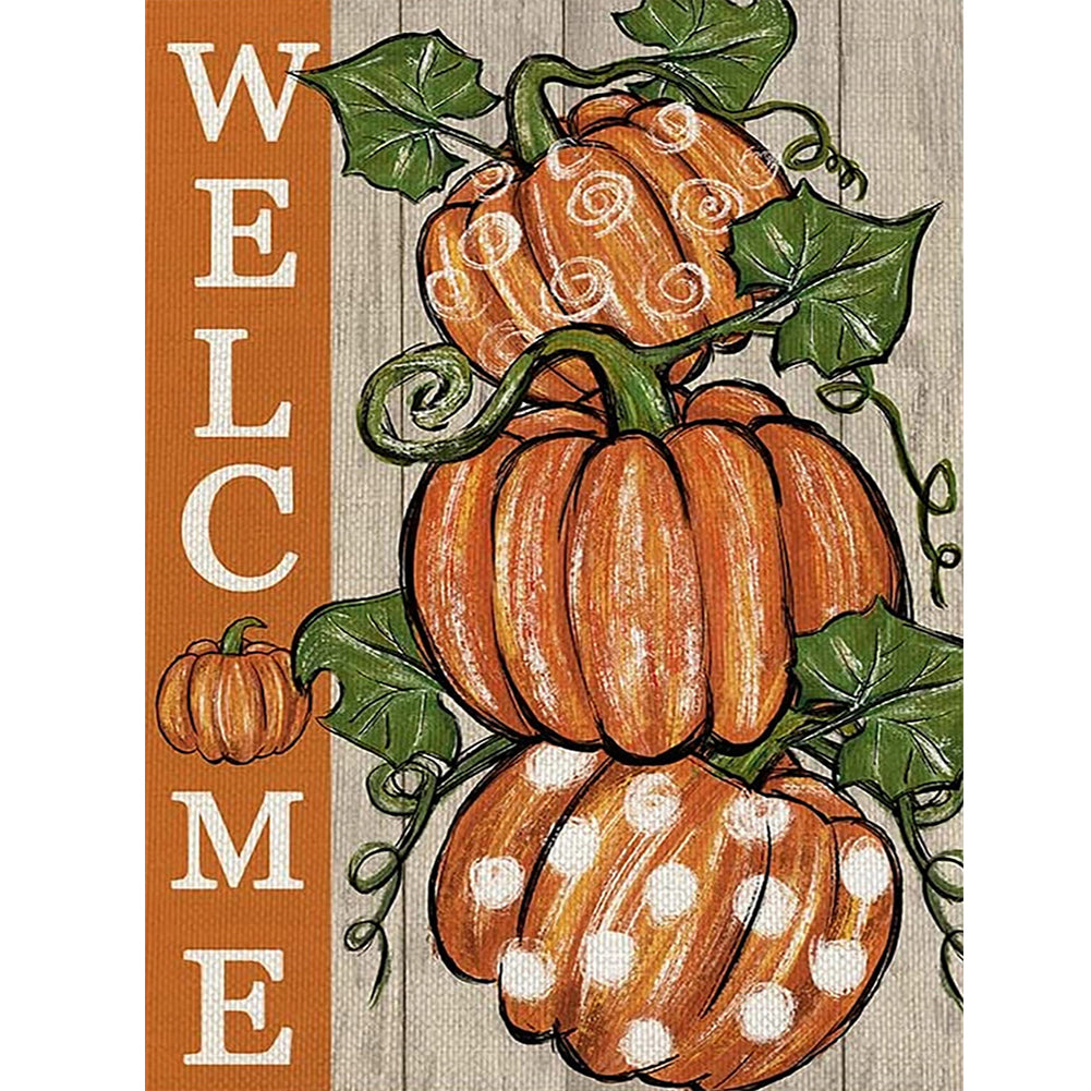 Harvest Thanksgiving Season - Full Round Drill Diamond Painting 30*40CM