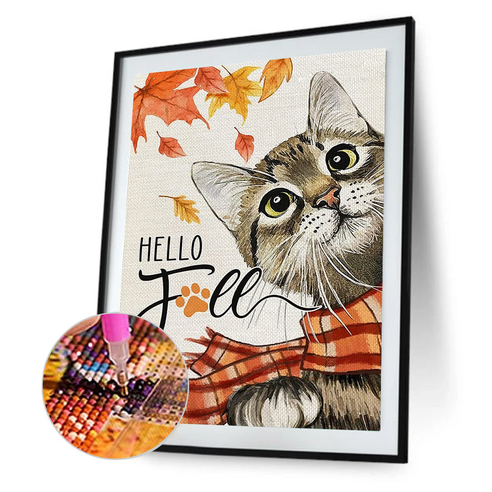 Harvest Thanksgiving Season - Full Round Drill Diamond Painting 30*40CM