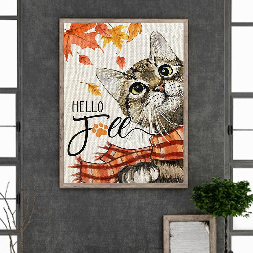 Harvest Thanksgiving Season - Full Round Drill Diamond Painting 30*40CM