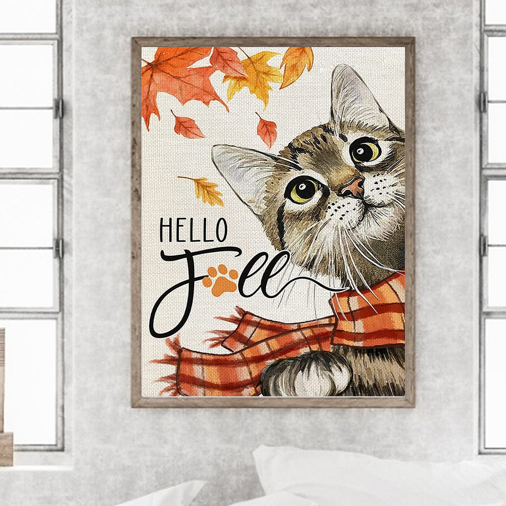 Harvest Thanksgiving Season - Full Round Drill Diamond Painting 30*40CM