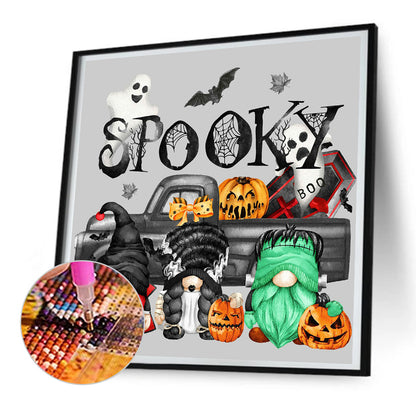 Halloween - Full Round Drill Diamond Painting 30*30CM