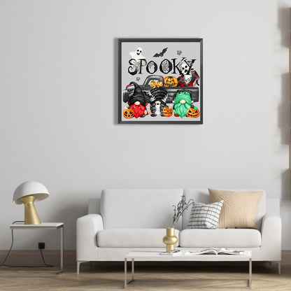 Halloween - Full Round Drill Diamond Painting 30*30CM