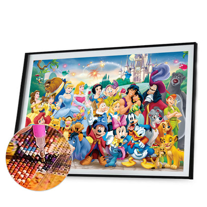 Disney Carnival - Full Round Drill Diamond Painting 110*80CM