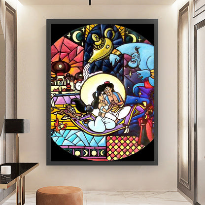 Aladdin'S Lamp - 11CT Stamped Cross Stitch 50*65CM