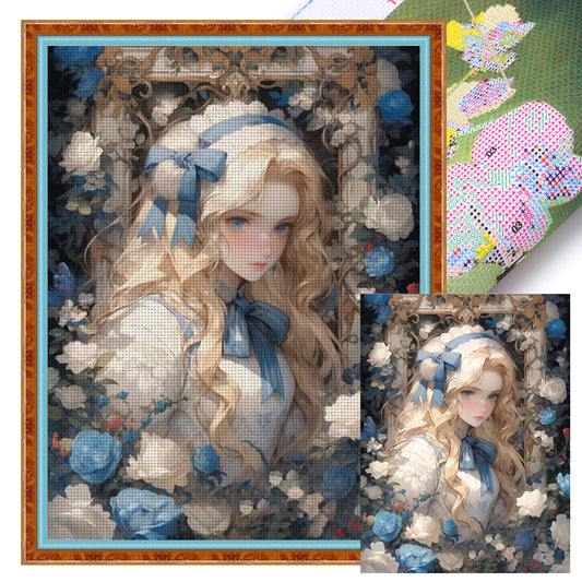 Alice - 11CT Stamped Cross Stitch 50*65CM