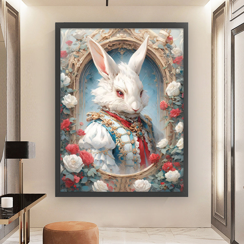 Rabbit - 11CT Stamped Cross Stitch 50*65CM