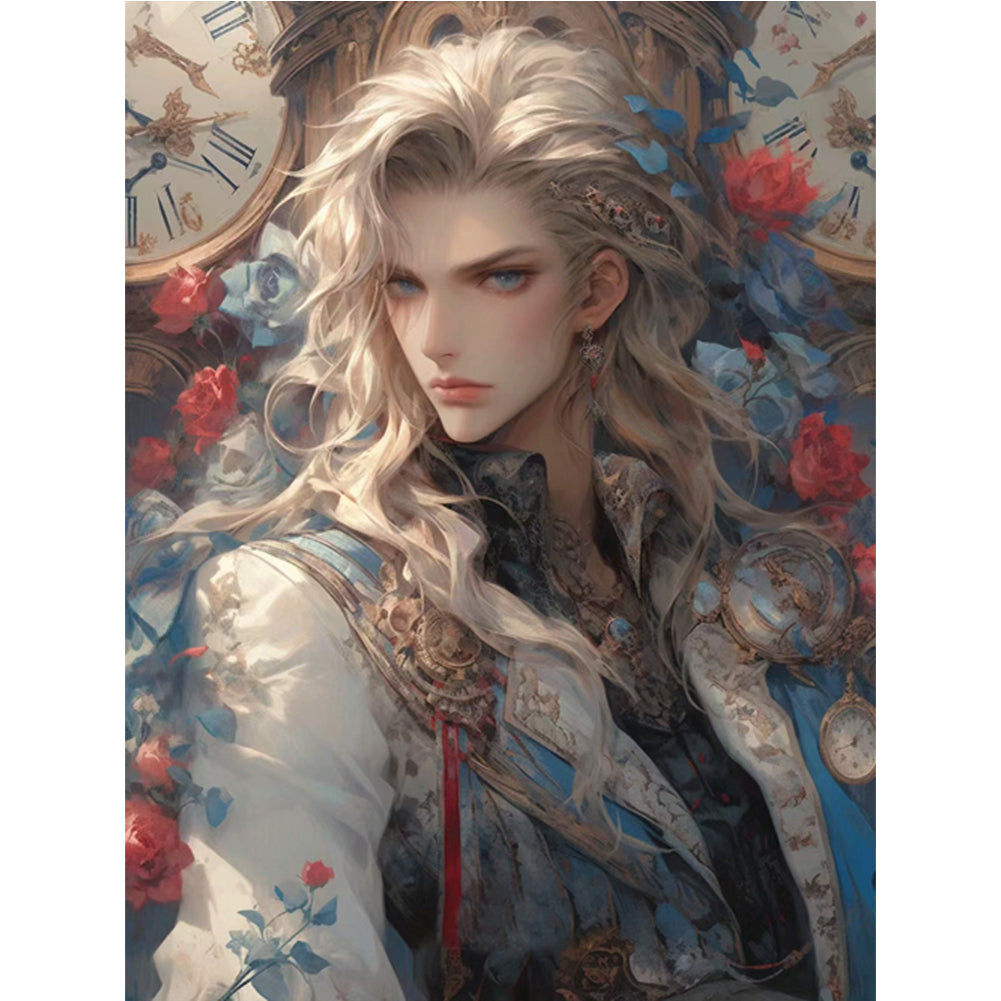 Noble Prince - 11CT Stamped Cross Stitch 50*65CM