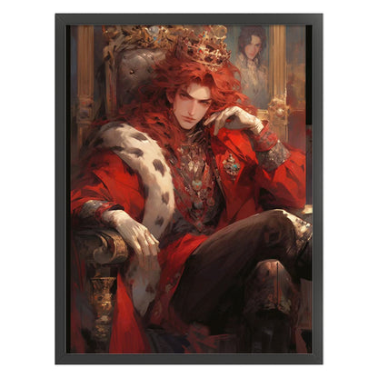 Red King - 11CT Stamped Cross Stitch 50*65CM