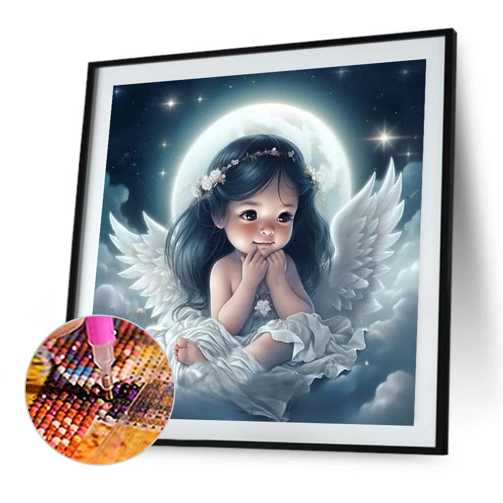 Little Angel - Full AB Round Drill Diamond Painting 40*40CM