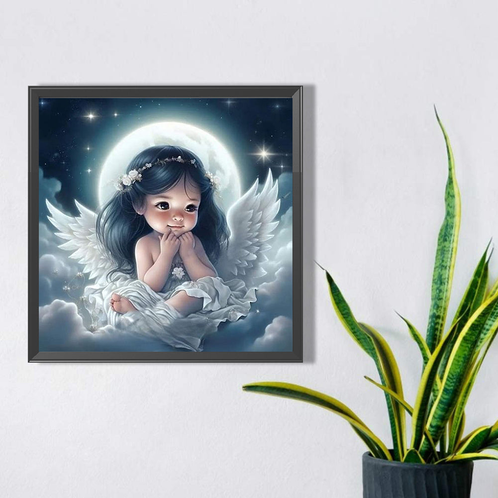 Little Angel - Full AB Round Drill Diamond Painting 40*40CM