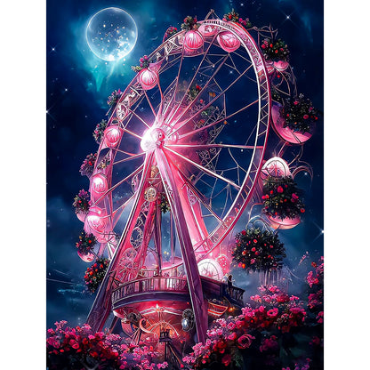 Ferris Wheel - Full Round Drill Diamond Painting 30*40CM