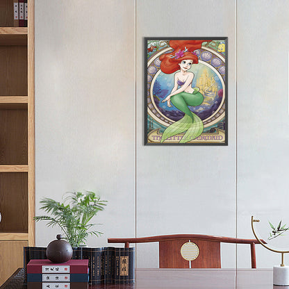 Mermaid Princess - Full Round Drill Diamond Painting 30*40CM