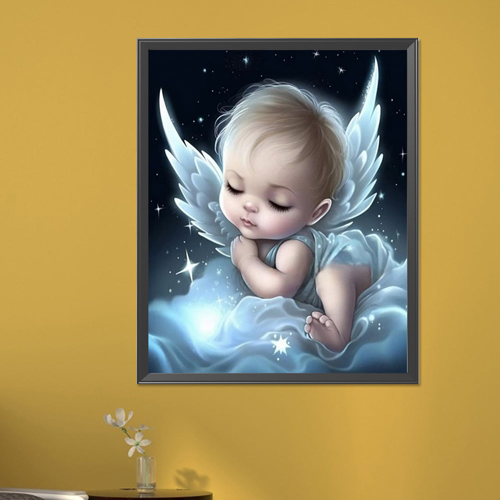 Angel Baby - Full AB Round Drill Diamond Painting 40*50CM