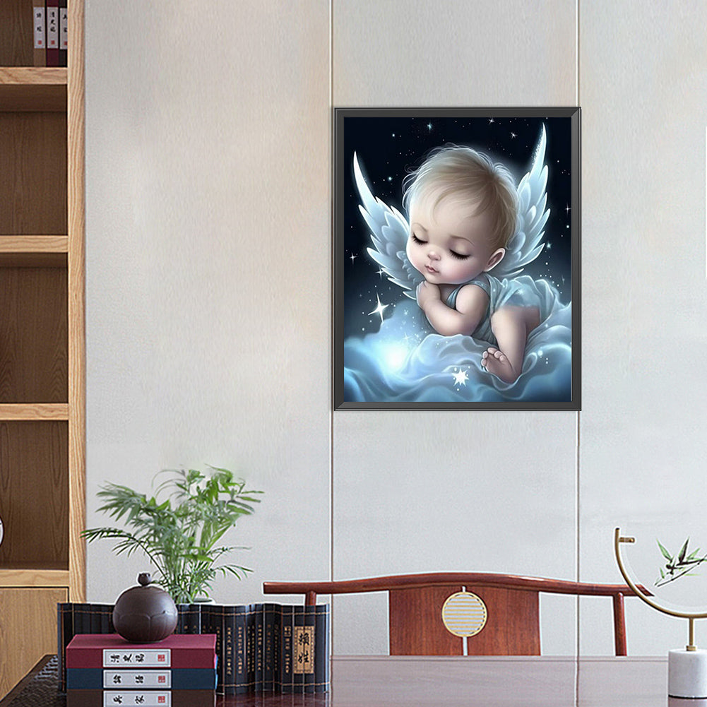 Angel Baby - Full AB Round Drill Diamond Painting 40*50CM